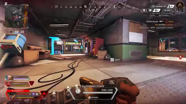 IFISH] olluarA tripod You spatted an enemy. NRG rocker Melon BLEEDING ...