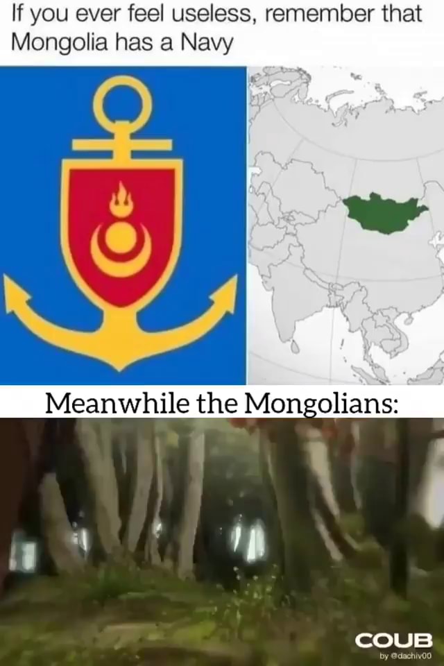 If You Ever Feel Useless Remember That Mongolia Has A Navy Meanwhile