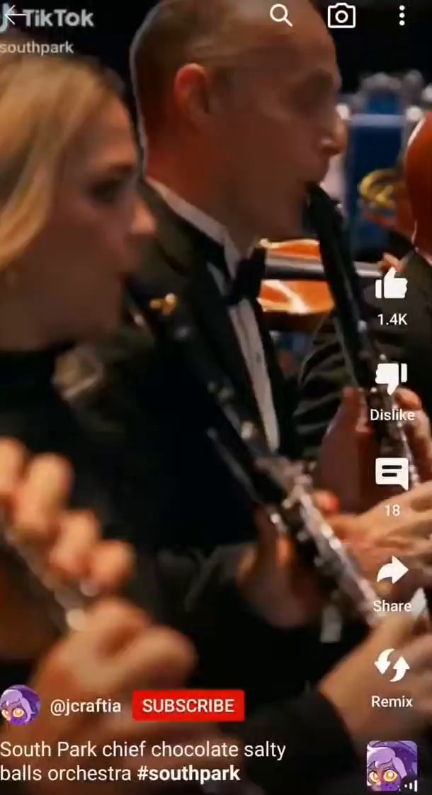 Southpark icraftia SUBSCRIBE Remix South Park chief chocolate salty