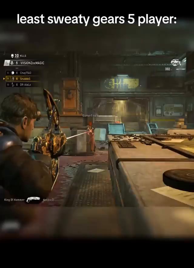 Least sweaty gears 5 player iFunny