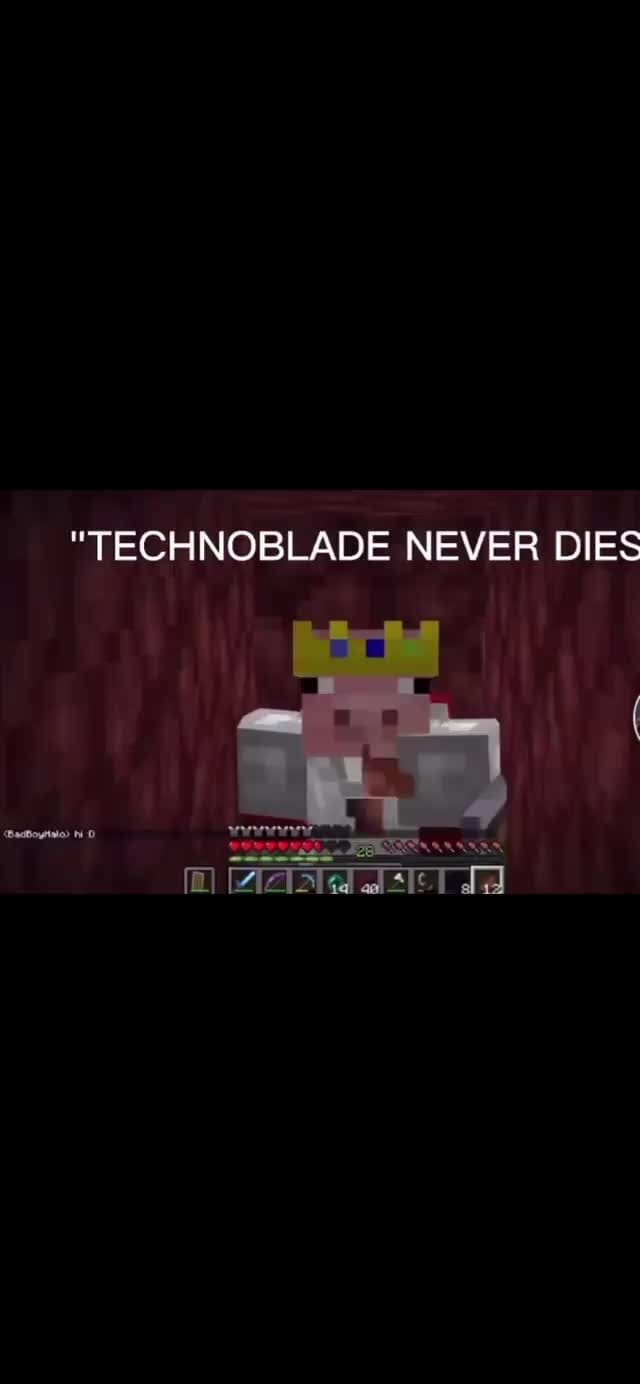 Technoblade Never Dies Ifunny