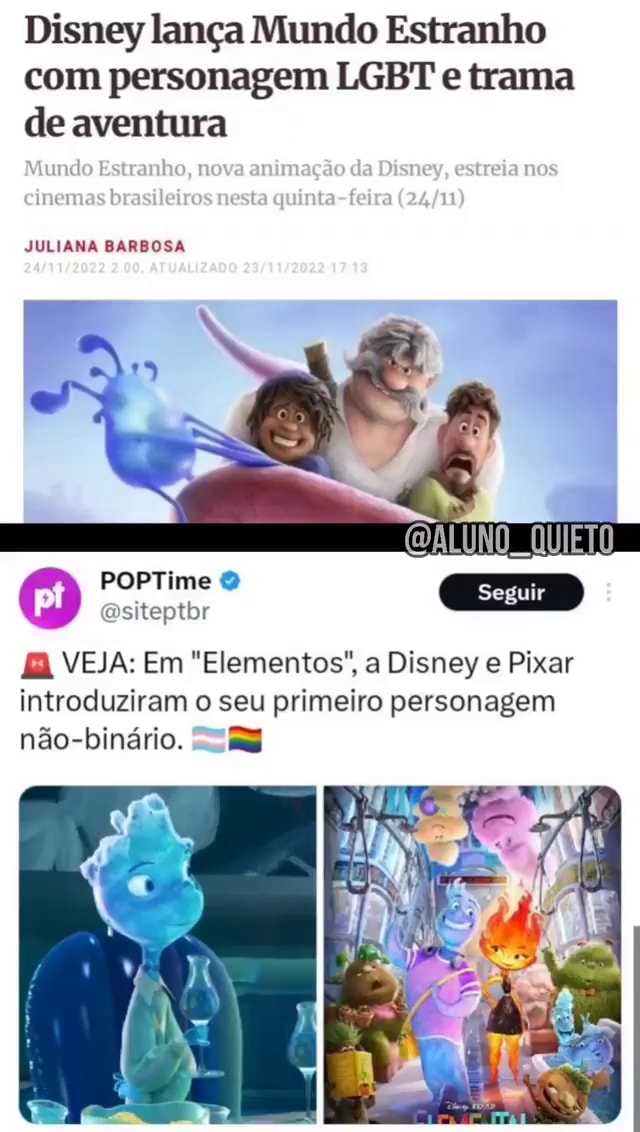 Disney lança Mundo Estranho com personagem LGBT e trama de aventura Mundo Estranho n nim da