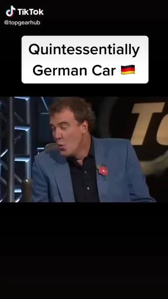 TikTok topgearhub Quintessentially German Car iFunny Brazil