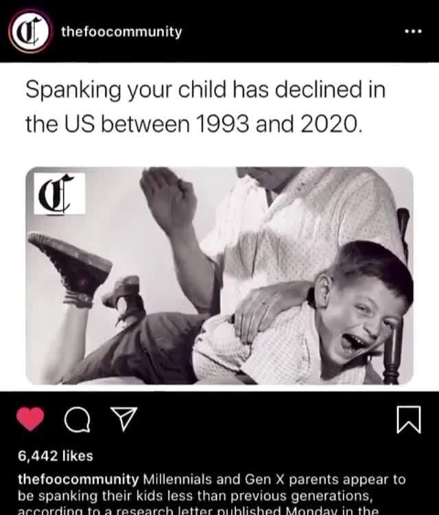 Spanking your child has declined in the US between 1993 and 2020. AOS ...