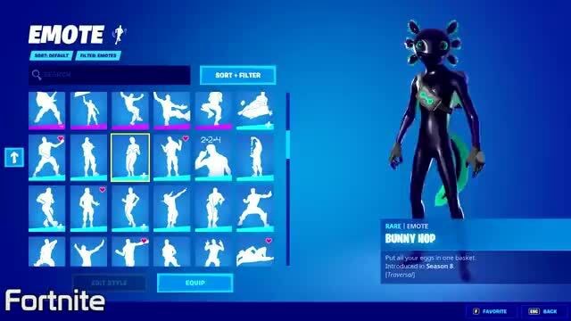 EMOTE SF oK Fortnite Introduced in Season 8. - iFunny