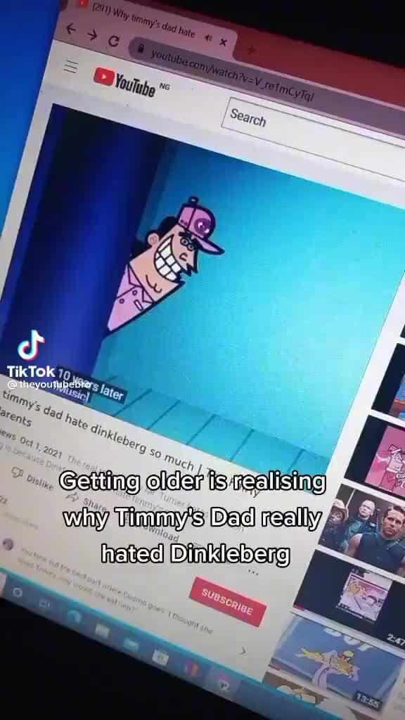 TikTok ts ate Getting older is realising why Timmy's Dad really hated