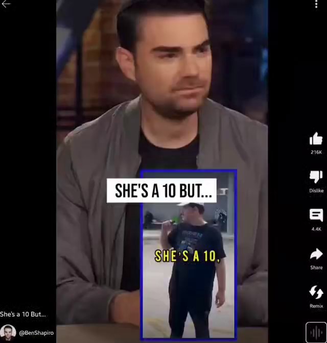 She's a 10 But. SHE'S 10 BUT... share - iFunny