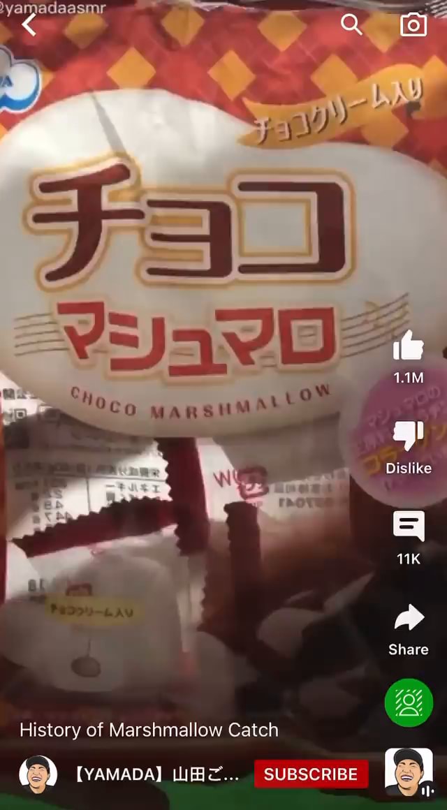 Byamadaasmr Dislike Share SN History of Marshmallow Catch te) [YAMADA