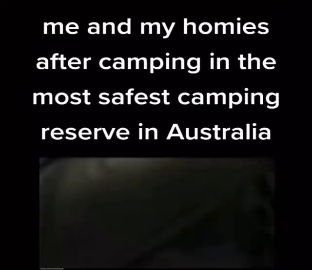 Me And My Homies After Camping In The Most Safest Camping Reserve In