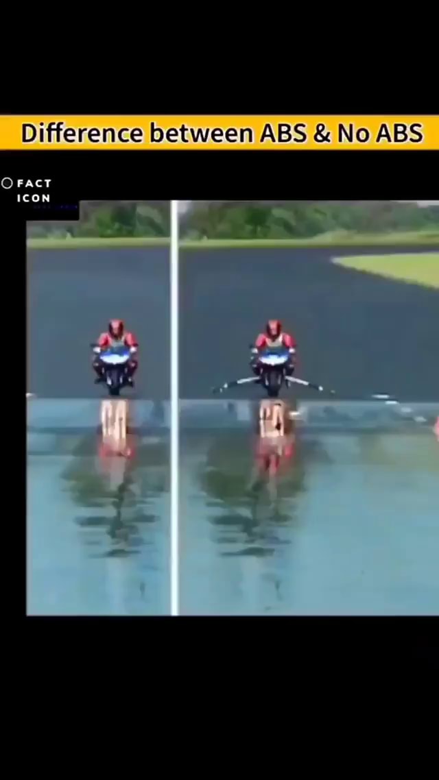 Difference between ABS & No ABS Fact iFunny