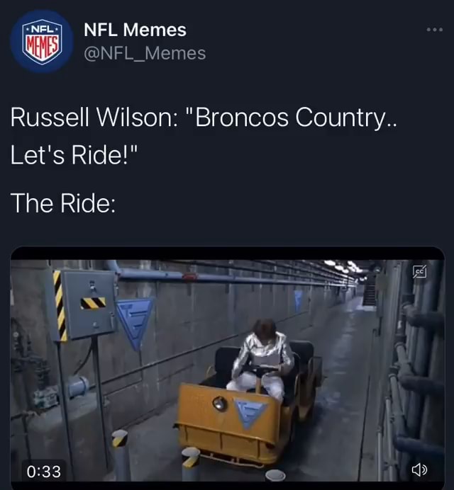 Russell Wilson Quote: “Broncos Country, Lets ride.”