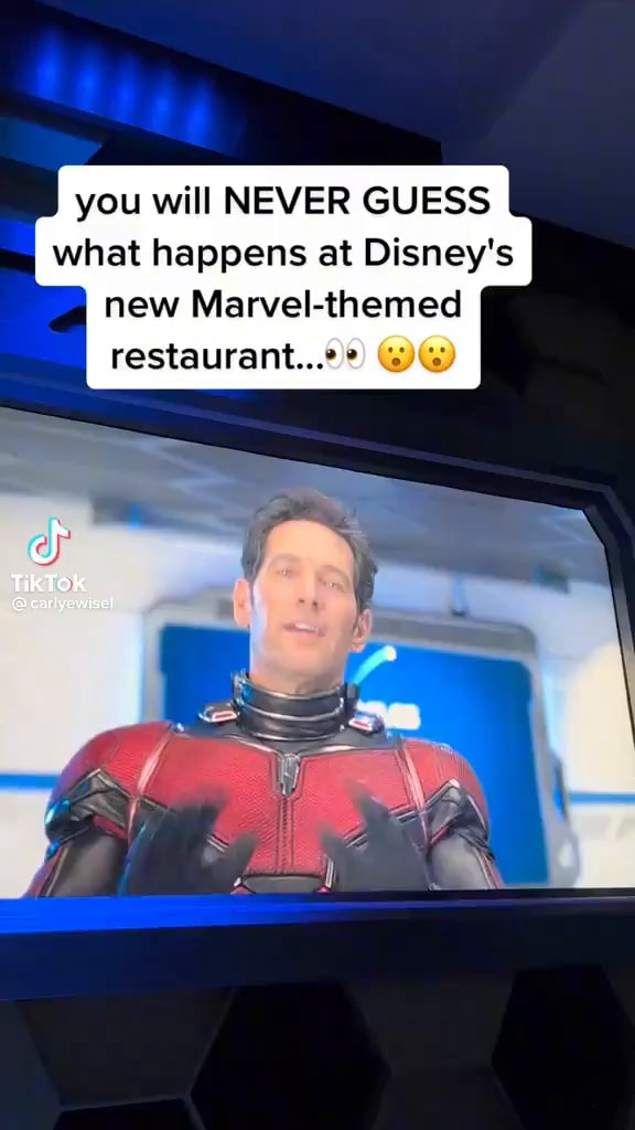 You will NEVER GUESS what happens at Disney's new Marvelthemed