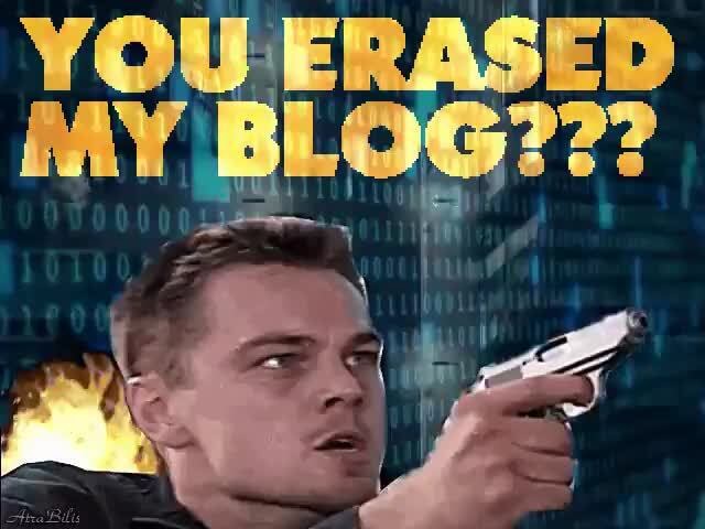 A gif based on a famous scene from Departed movie. - YOU ERASED MAY BL