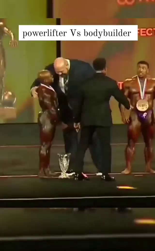 Powerlifter Vs bodybuilder iFunny