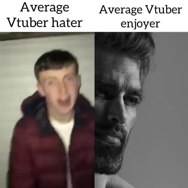 Average Average Vtuber Vtuber hater enjoyer - iFunny