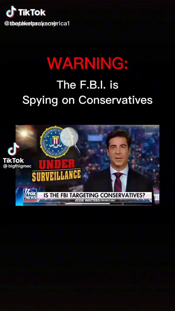 TikTok WARNING: The F.B.I. Is Spying On Conservatives Tik NEWsI ...