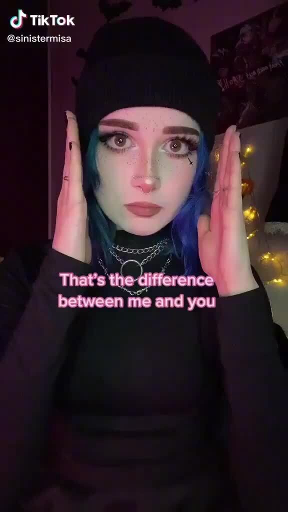 Cf TikTok @sinistermisa and - iFunny