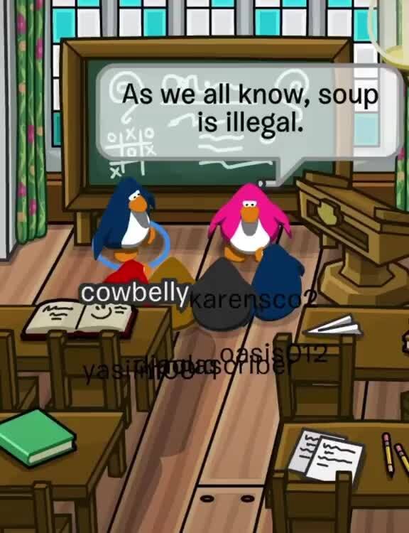 As we all know, soup is illegal. - iFunny