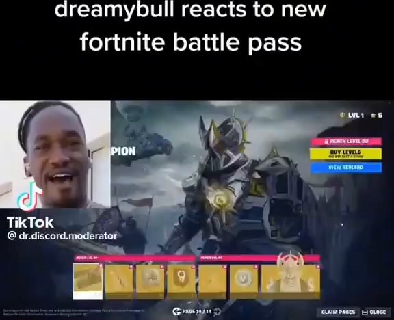 Cant't belive they added dreamybull into the game : r/FortniteMemes