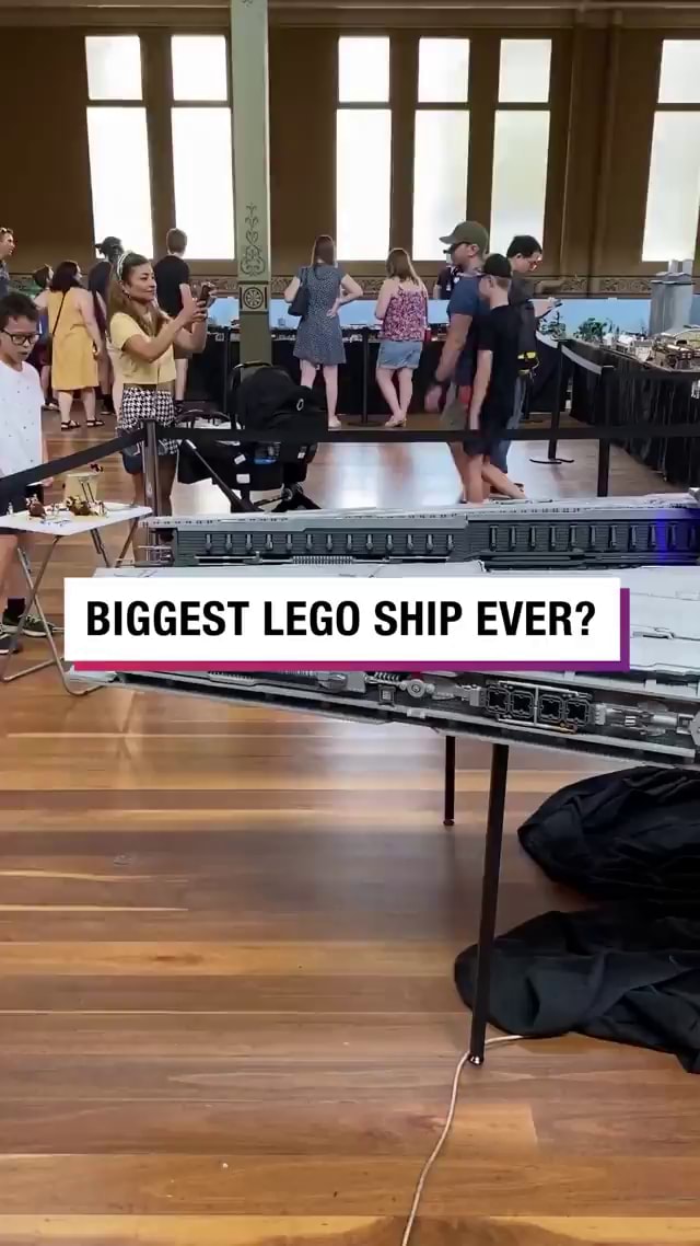 The Worlds Biggest LEGO Ship Via LegoBitsnBricks - BIGGEST LEGO SHIP ...