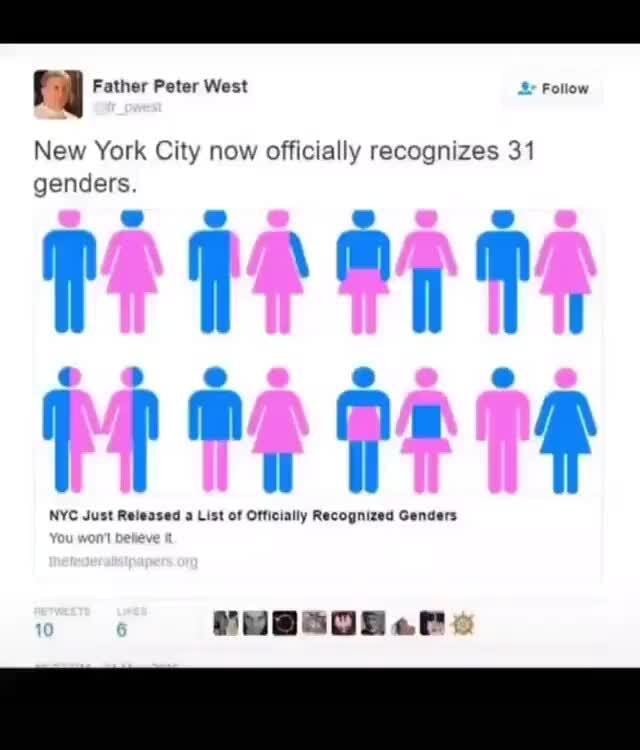 Father Peter West Follow New York City now officially recognizes 31 ...