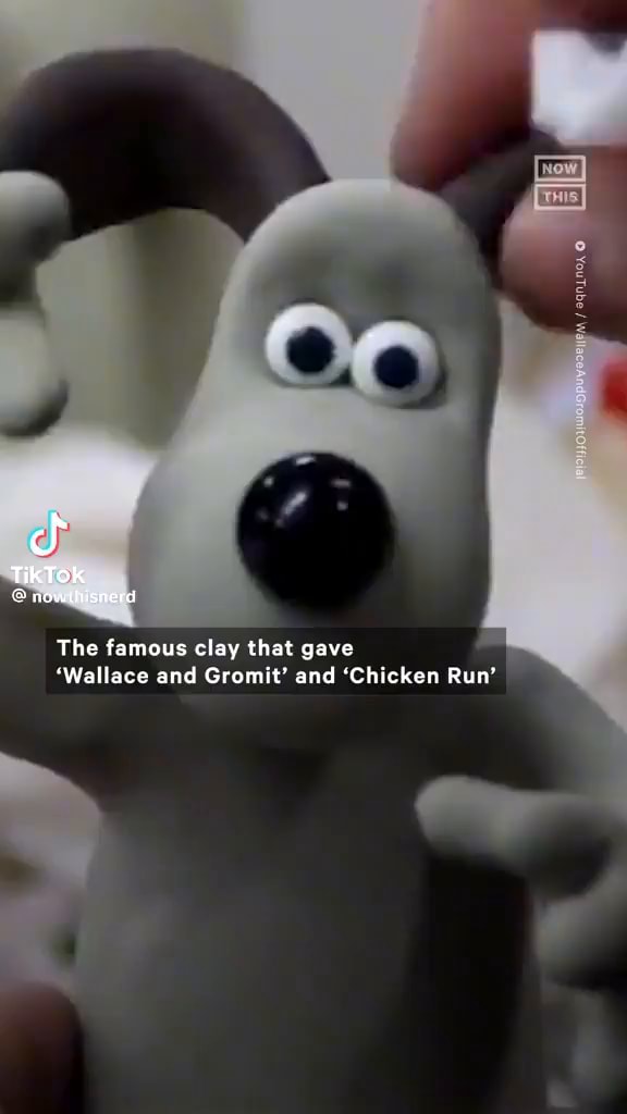 TikTok The famous clay that gave 'Wallace and Gromit' and 'Chicken Run
