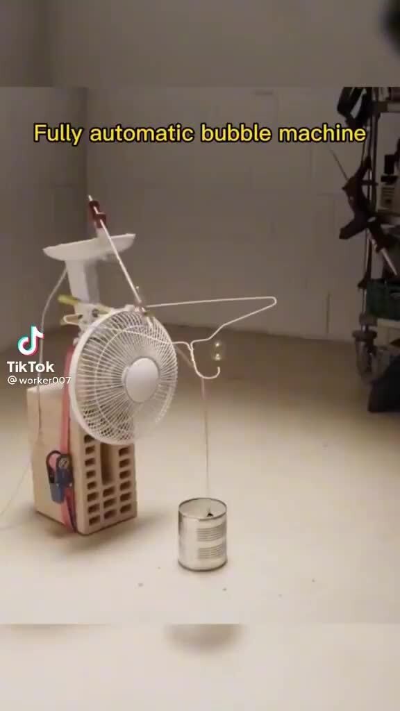 Fully Automatic Bubble Machine Tiktok Ifunny 6016