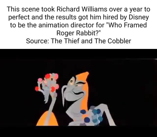 This scene took Richard Williams over a year to perfect and the results ...