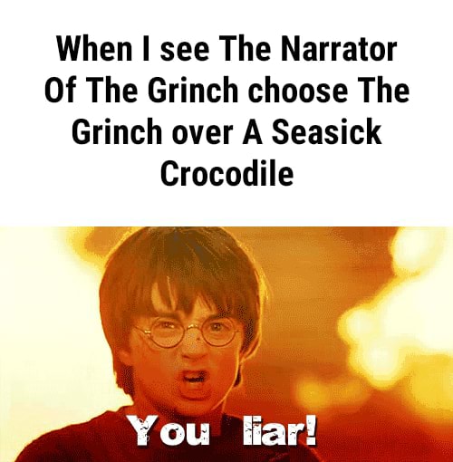 the grinch narrator