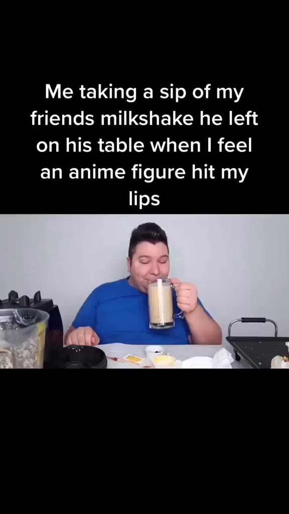 anime #duplosentido #otaku #meme #milkshake, milkshake anime