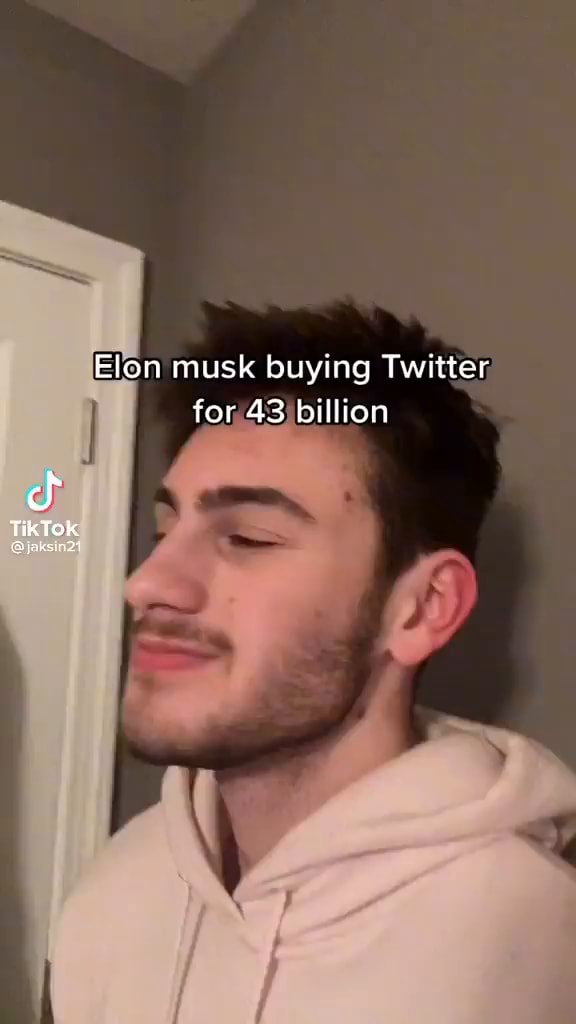 Elon musk buying Twitter for 43 billion TikTok iFunny