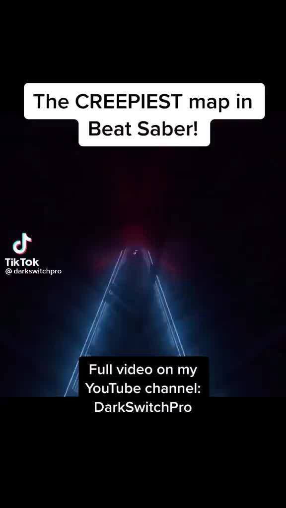 The CREEPIEST map in Beat Saber! TikTok I Full video on my I YouTube ...