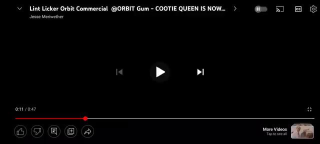 Lint Licker Orbit Commercial @ORBIT Gum COOTIE QUEEN IS NOW... @ 1 ...