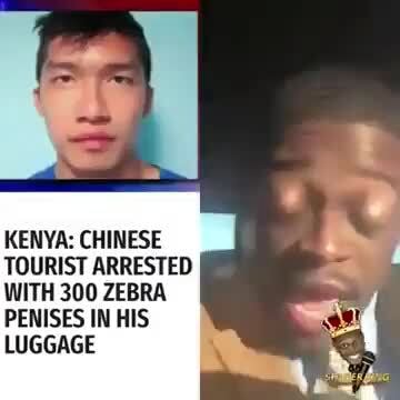 kenya chinese tourist arrested