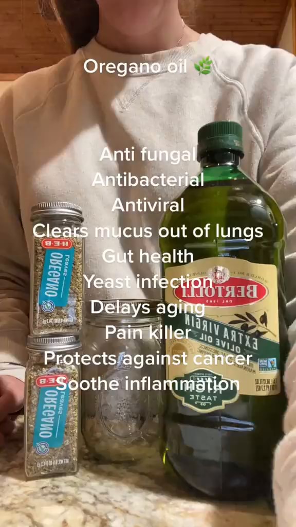 Oregano oil Anti fungal Antibacterial viral Clears mucus out of lungs I Gut health Yeast
