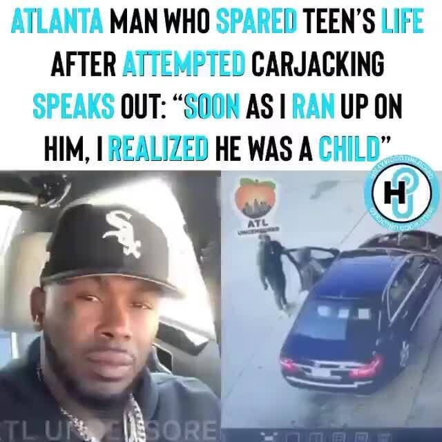 \TLAN MAN WHO ARED TEEN'S LIFE AFTER TED CARJACKING SPEAKS OUT "SOON