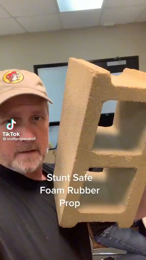 TikTok Stunt Safe Foam Rubber Prop iFunny