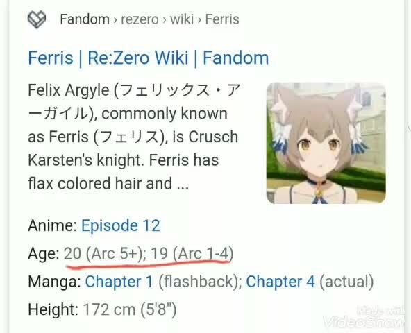 Anime, Re:Zero Wiki