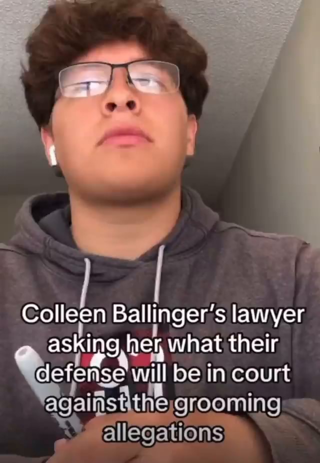 Colleen Ballinger" s lawyer asking her what their defense will be in
