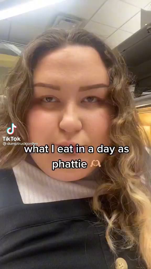 Cf TikTOk what eat in a day as phattie - iFunny