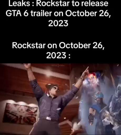 GTA 6 Leak Reveals Launch Date: October 26 2023 - USA Hollywood People -  Medium