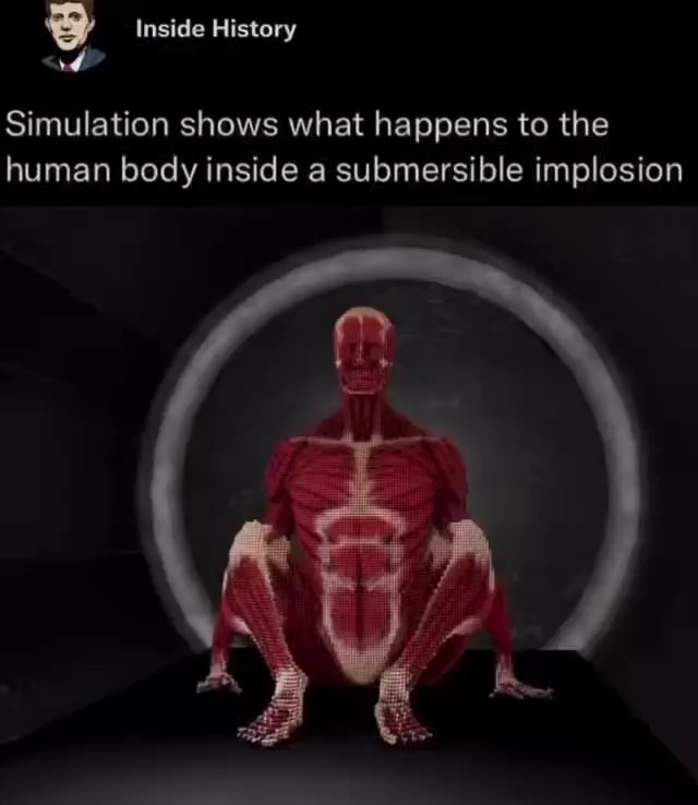 Implosion Example Body Inside History Simulation shows what happens to the human body inside a ...
