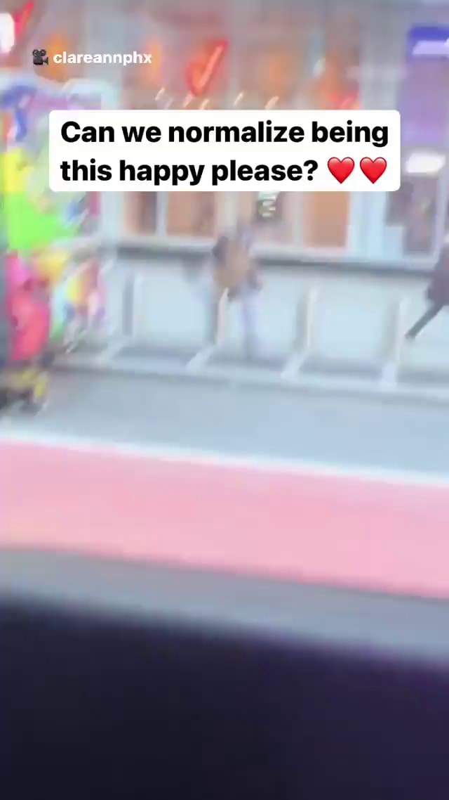 Clareannphys Can we normalize being this happy please? - iFunny