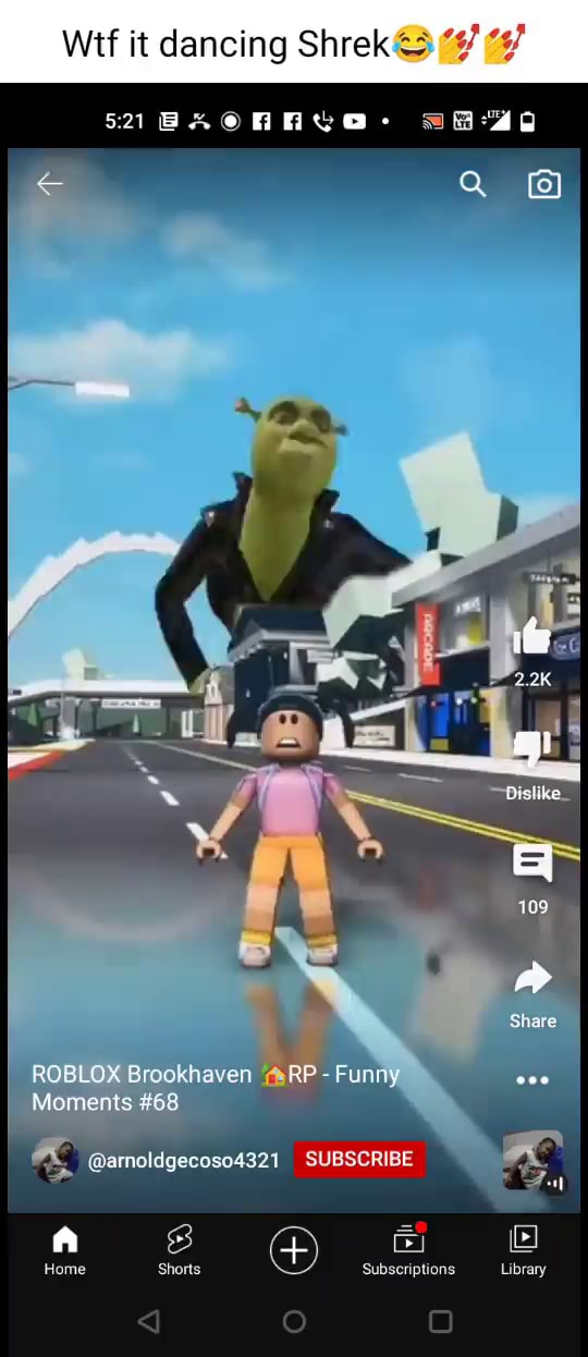 Talking Shrek - Roblox