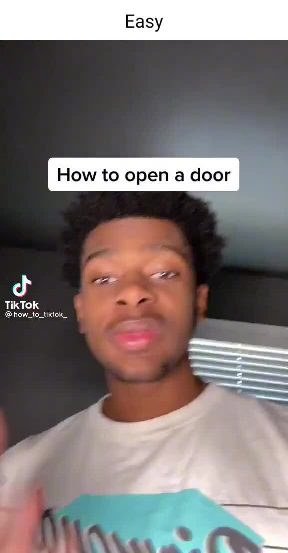open up that door tik tok