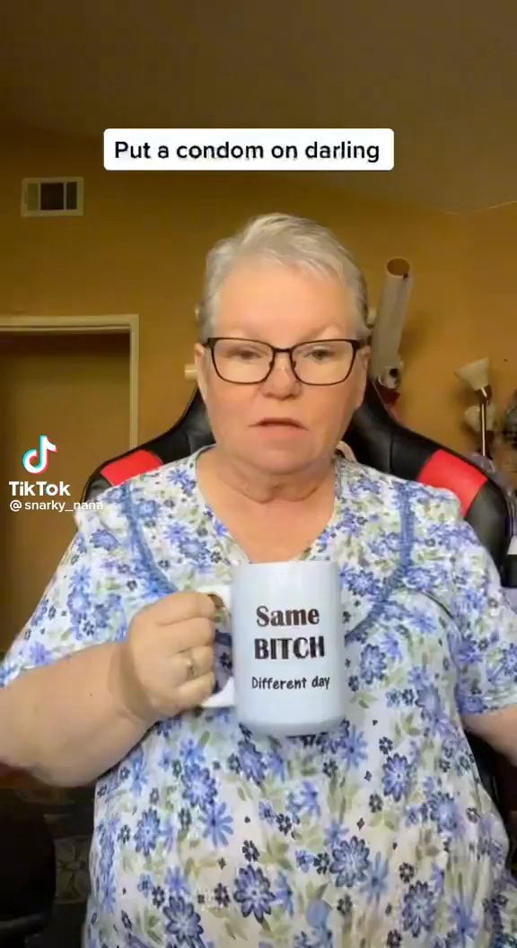 Put condom on darling TikTok nana iFunny