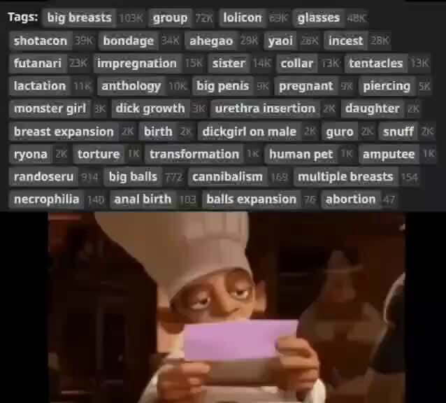 Tags: breasts group lolicon glasses shotacon bondage ahegao yaoi incest futanari impregnation sister collar tentacles lactation anthology big penis pregnant piercing monster girl dick growth urethra insertion daughter breast expansion birth on male guro snuff ryona torture transformation human pet amputee randoseru big cannibalism multiple breasts necrophilia anal balis expansion abortion - iFunny