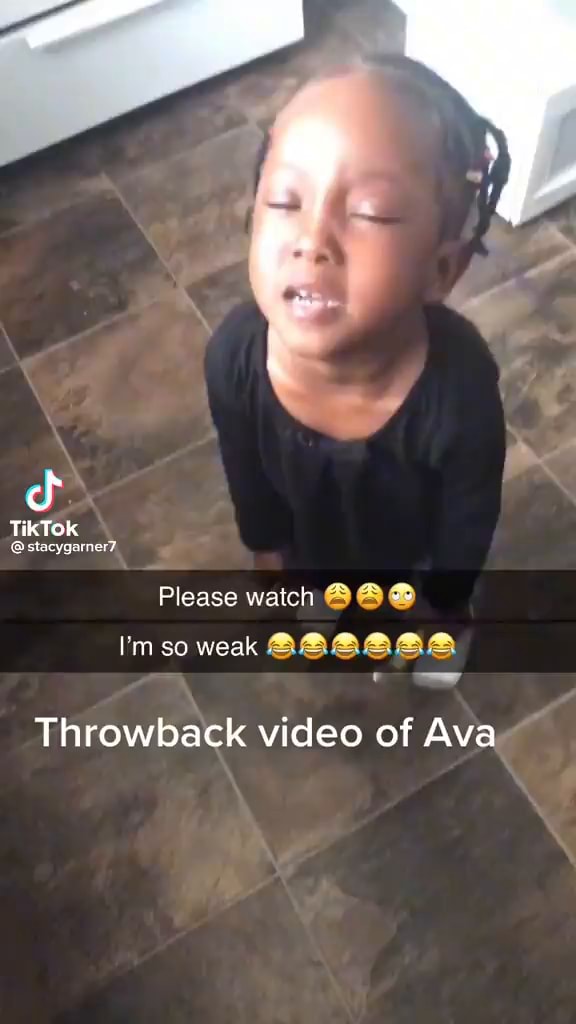 Please Watch Im So Weak Throwback Video Of Av Tiktok Ifunny 7196