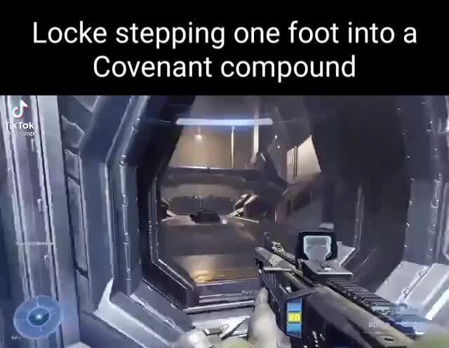 Locke Stepping One Foot Into A Covenant Compound 