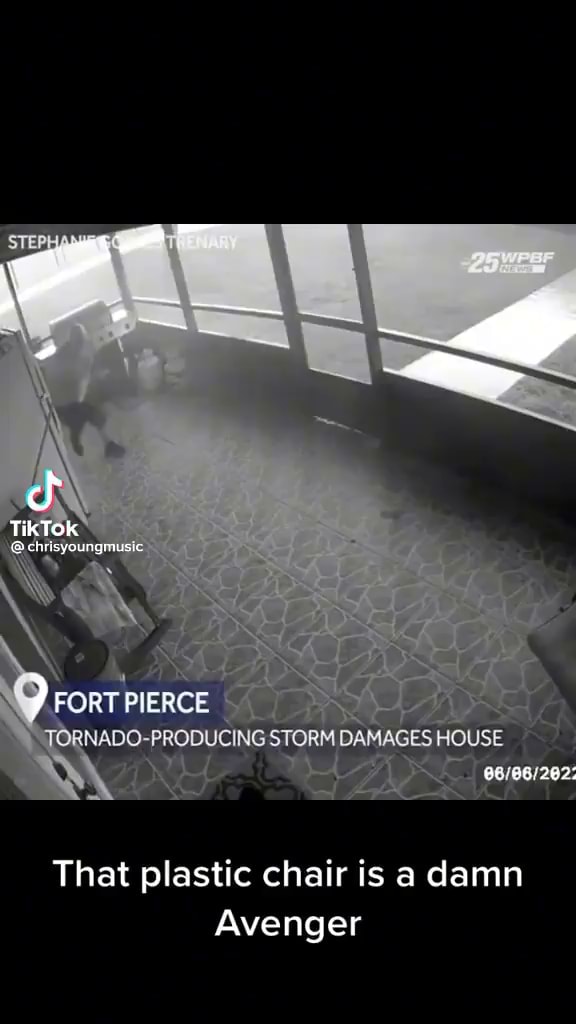 TikTok chrisyoungrausic, FORT PIERCE TORNADOPROBUCING STORM DAMAGES